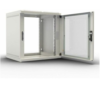Электроника / Телекоммуникационные шкафы ЦМО Шкаф коммутационный ШРН-9.650 настенный, стеклянная передняя дверь, 9U, 600x499x650 мм