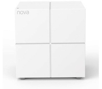 TENDA Бесшовный Mesh роутер Nova MW6, Wi-Fi 5, AC1200, 2.4/5ГГц, 1 LAN, белый [mw6(3-pack)]
