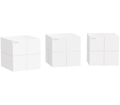 TENDA Бесшовный Mesh роутер Nova MW6, Wi-Fi 5, AC1200, 2.4/5ГГц, 1 LAN, белый [mw6(3-pack)]