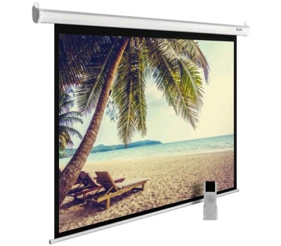 Экраны CACTUS Экран GreenMotoExpert CS-PSGME-200X200, 200х200 см, 1:1, настенно-потолочный