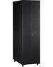 LANMASTER Шкаф коммутационный (TWT-CBB-27U-6X10-G1) напольный 42U 600x1000мм пер.дв.стекл задн.дв.перфор.2-хст. 2 бок.пан. 800кг черный IP20