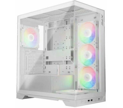Корпус для ПК XPG Корпус INVADER X WHITE (INVADERXMTWOF-WHCWW) Mid-Tower, Micro-ATX, Mini-ITX, Standard-ATX, USB 3.2 Gen2 Type-A, USB 3.2 Gen2 Type-C