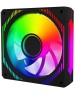 ALSEYE Кулер для ЦП Cooling Fan 120x120x25mm, DC 12V, 800-2000R.P.M.10%, 61.5CFM 10%, 2.1mm H2O 10%, Hydraulic, ARGB