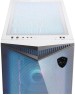 Корпус для ПК MSI Корпус MPG GUNGNIR 300R AIRFLOW White, Midi Tower, EATX ,2xUSB 3.2 Gen 1, 1xUSB 3.2 Gen2 Type-C, 4x120mm PWM ARGB Fan, ARGB+PWM Control Board, Tempered Glass Window