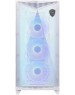 Корпус для ПК MSI Корпус MPG GUNGNIR 300R AIRFLOW White, Midi Tower, EATX ,2xUSB 3.2 Gen 1, 1xUSB 3.2 Gen2 Type-C, 4x120mm PWM ARGB Fan, ARGB+PWM Control Board, Tempered Glass Window