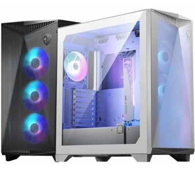 Корпус для ПК MSI Корпус MPG GUNGNIR 300R AIRFLOW White, Midi Tower, EATX ,2xUSB 3.2 Gen 1, 1xUSB 3.2 Gen2 Type-C, 4x120mm PWM ARGB Fan, ARGB+PWM Control Board, Tempered Glass Window