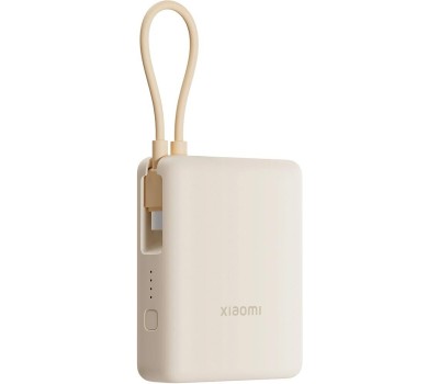 Аккумулятор внешний XIAOMI Внешний аккумулятор (Power Bank) BHR9333GL, 10000мAч, бежевый