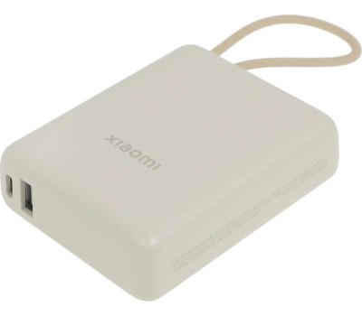 Аккумулятор внешний XIAOMI Внешний аккумулятор (Power Bank) BHR9333GL, 10000мAч, бежевый