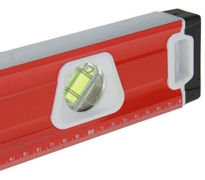 Уровень MATRIX Уровень алюминиевый, магнит, фрезерованный, 3 глазка (1 зеркальный) двухкомпонентные рукоятки, 1000 мм 34733