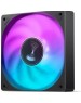 JONSBO Вентилятор SL-120C 120мм, 3-pin, 1500об/мин, 32 дБ, RGB, черный, Ret