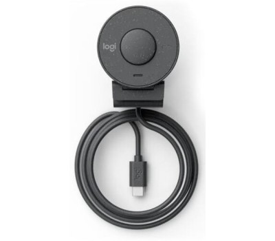 Веб-камера LOGITECH Web-камера HD Webcam Brio 300, черный/черный [960-001438]