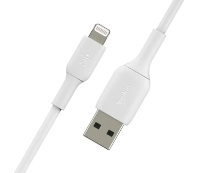 BELKIN Кабель BoostCharge Lightning To USB-A Cable. Длина: 2м. Цвет: белый