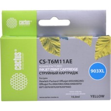 Картридж CACTUS №903XL CS-T6M11AE желтый (10мл) для HP OJP 6950/6960/6970