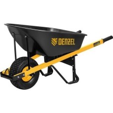 Изделия канатно-веревочные DENZEL Тачка строительная, усиленная, объем 140 л, 230 кг, колесо 15х6.00-6 68999