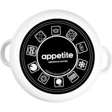 Кастрюля APPETITE 6RD181M Правила кухни эмал цил 3,0л
