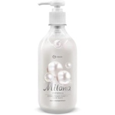 Жидкое мыло GRASS 126200 Milana жемчужное увлажняющее (флакон 500мл)