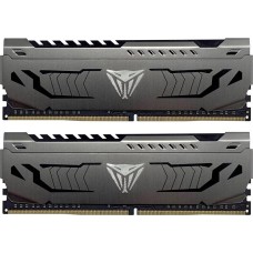 PATRIOT Память DDR4 2x4GB 3200MHz PVS48G320C6K Viper Steel RTL Gaming PC4-25600 CL16 DIMM 288-pin 1.35В dual rank с радиатором Ret