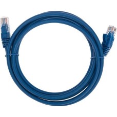 REXANT Патч-корд U/UTP, CAT 6, RJ45-RJ45, 26AWG, LSZH, синий, 2м