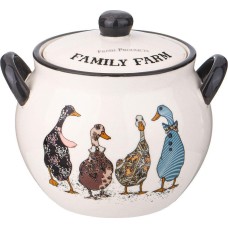 Горшочек для запекания LEFARD ГОРШОЧЕК ДЛЯ ЗАПЕКАНИЯ С КРЫШКОЙ 