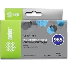 Картридж CACTUS Картридж CS-EPT965, T0965, светло-голубой / CS-EPT965