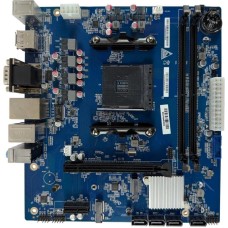 IRU Материнская плата A520M-VHDi/M.2 Soc-AM4 AMD A520 2xDDR4 mATX AC`97 6ch(5.1) GbLAN RAID+VGA+HDMI+DP