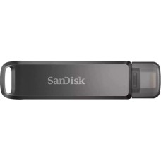 SANDISK USB Type-C/Lightning Phone Drive iXpand 64ГБ, USB3.0, черный [sdix70n-064g-gg6nn]