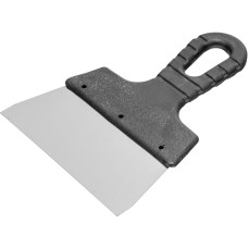 СИБРТЕХ Шпатель фасадный из нержавеющей стали, 150 мм, пластмассовая ручка 85436