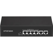 FALCON EYE Коммутатор FE-4FPF2 00-00330351 (L2) 4x100Мбит/с 2x1Гбит/с 4PoE 48W неуправляемый