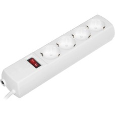 ЮНИВОЛЬТ Сетевой фильтр 00-00000449 3м (4 розетки) белый (коробка)