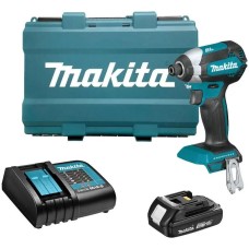 MAKITA Шуруповерт DTD153SY аккум. патрон:шестигр.1/4
