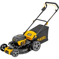 DENZEL Газонокосилка аккумуляторная бесщет. DLM-460, 460 мм, травосб. 65 л., Li-Ion, 40 В 58911