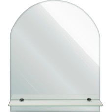 САНАКС - Зеркало закруглённое, с полкой , 400 х 500 мм, полка 400 мм , АРКА 40116