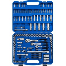 ЗУБР А-151, 151 предм., (1/2″+ 3/8″+ 1/4″), универсальный набор инструмента, Профессионал (27637-H150)