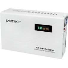 SMARTWATT Стабилизатор напряжения AVR Slim 5000RW 5000ВА белый