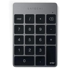 SATECHI Числовой блок ST-KSALKPM, беспроводная, Bluetooth, механическая, мембранная, серебристый/черный