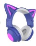 USB флеш QUMO (34913) Party Cat mini ВТ 0050 синий/фолетовый