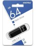 USB флеш SMARTBUY (SB64GBQZ-K) 64GB QUARTZ SERIES BLACK