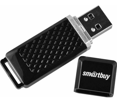 USB флеш SMARTBUY (SB64GBQZ-K) 64GB QUARTZ SERIES BLACK