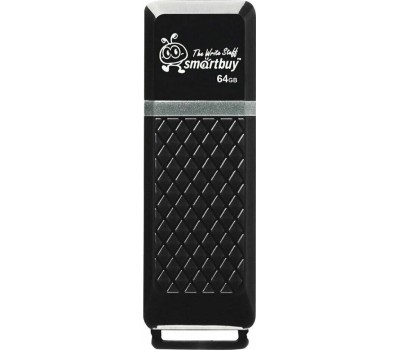 USB флеш SMARTBUY (SB64GBQZ-K) 64GB QUARTZ SERIES BLACK