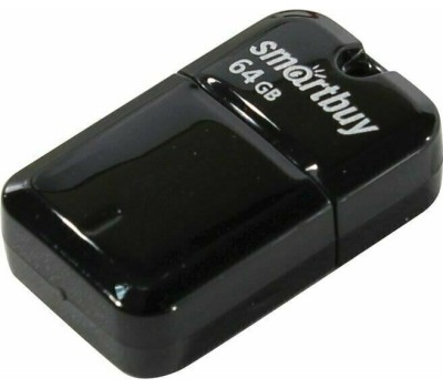 USB флеш SMARTBUY (SB64GBQZ-K) 64GB QUARTZ SERIES BLACK