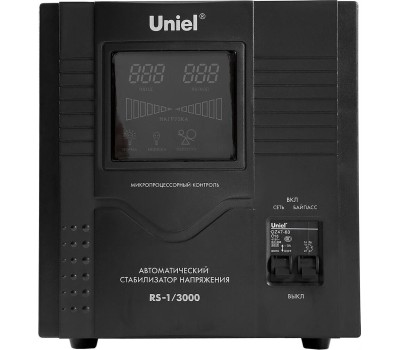 Стабилизатор UNIEL (03111) RS-1/3000 - 3,0 кВА.