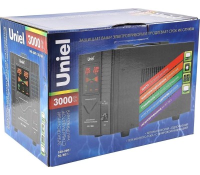 Стабилизатор UNIEL (03111) RS-1/3000 - 3,0 кВА.