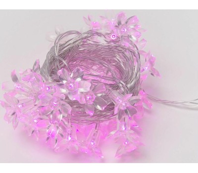 Гирлянда UNIEL (07933) ULD-S0700-050/DTA PINK SAKURA