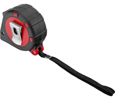 Рулетки MATRIX Рулетка Status 3 fixations, 5 м х 19 мм, двухкомпонентный корпус, 3 фиксации ленты 31034