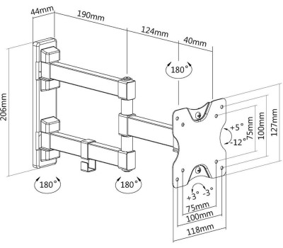 Кронштейн ULTRAMOUNTS UM894 для 13