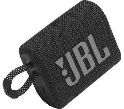 Колонка портативная JBL GO 3 BLACK Портативная колонка (JBLGO3BLK)