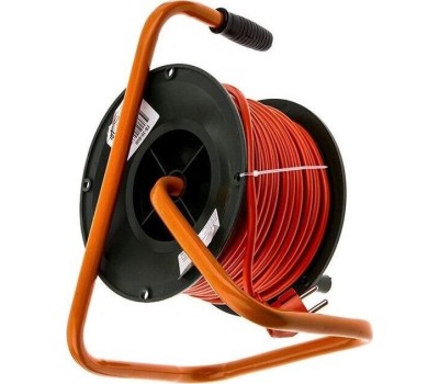 Удлинители GLANZEN EB-30-004, на катушке, б/з, 4 роз - 30м