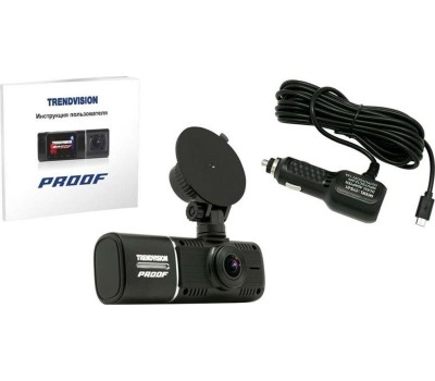 Видеорегистратор TRENDVISION PROOF PRO с двумя камерами FULLHD+FULLHD