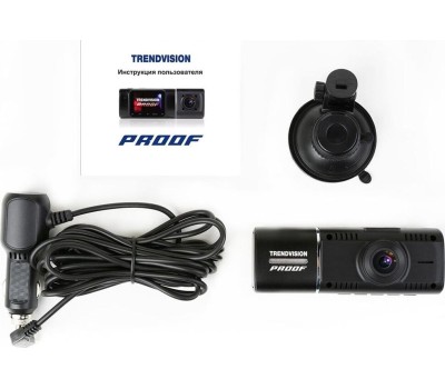 Видеорегистратор TRENDVISION PROOF PRO с двумя камерами FULLHD+FULLHD