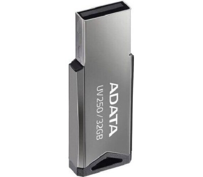 USB флэш-накопитель A-DATA 32GB UV250 металл USB2.0 (AUV250-32G-RBK)